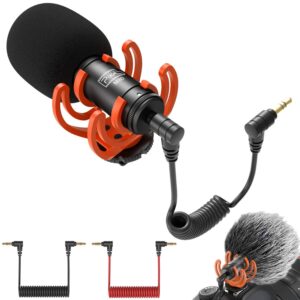 Camera Shotgun Mic with Shock Mount