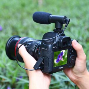 Camera-Mounted Shotgun Microphone