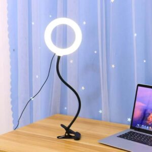 Desktop Ring Light with Phone Mount